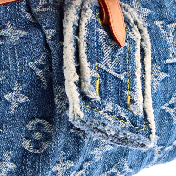 Louis Vuitton High Rise Bum Bag Monogram Denim - Picture 7 of 8